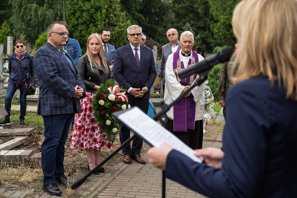 Obchody 82. rocznicy ukraińskiego ludobójstwa na Wołyniu – Katowice, 11 lipca 2025. Fot.: IPN Krzysztof Łojko