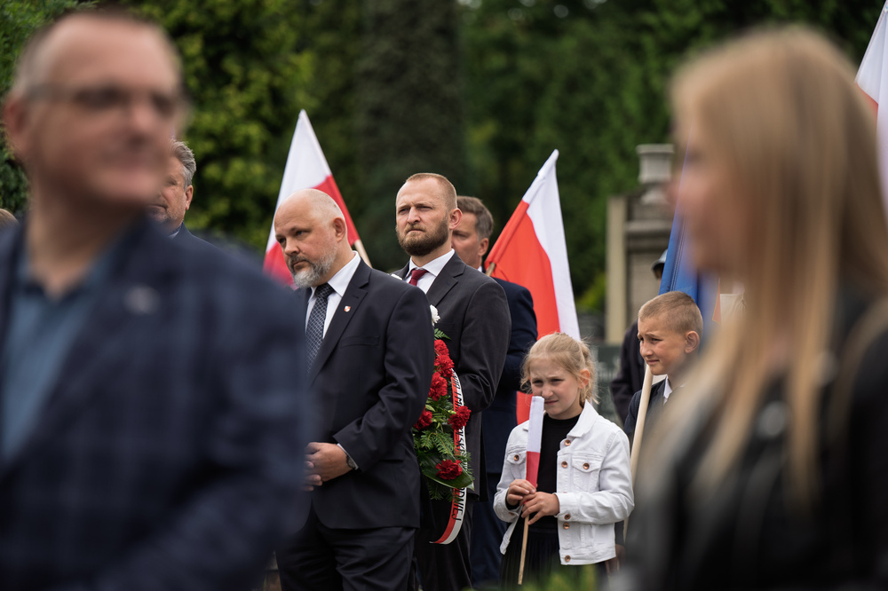 Obchody 82. rocznicy ukraińskiego ludobójstwa na Wołyniu – Katowice, 11 lipca 2025. Fot.: IPN Krzysztof Łojko