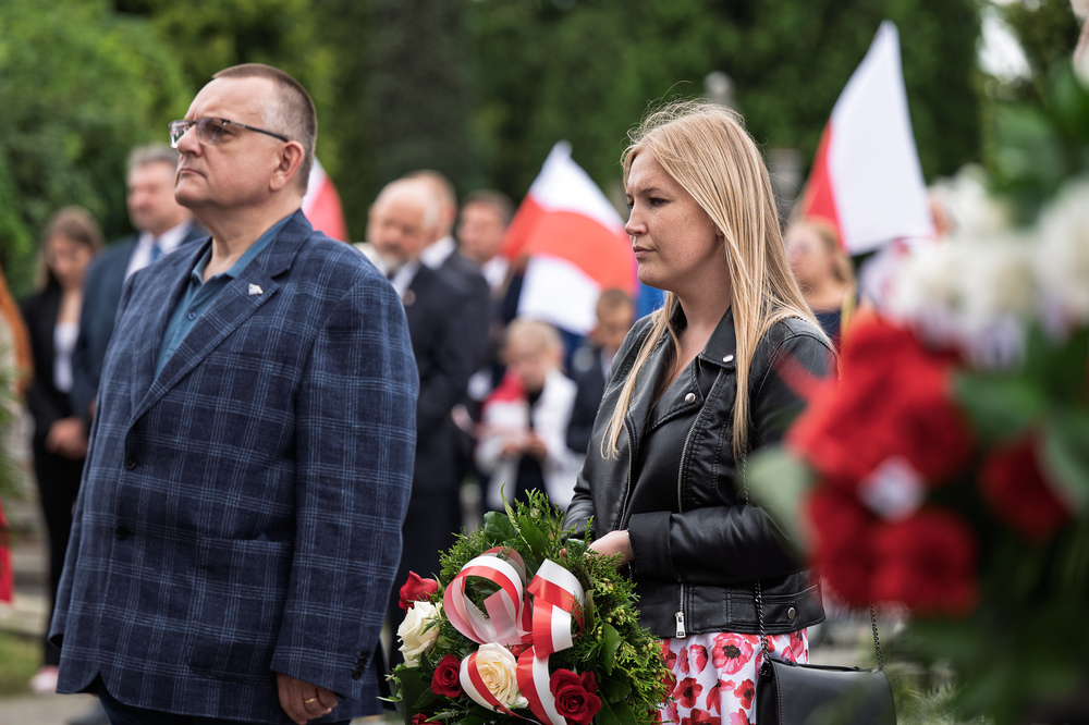 Obchody 82. rocznicy ukraińskiego ludobójstwa na Wołyniu – Katowice, 11 lipca 2025. Fot.: IPN Krzysztof Łojko