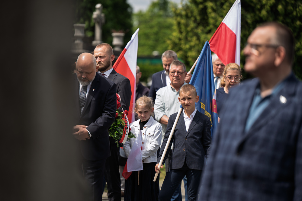 Obchody 82. rocznicy ukraińskiego ludobójstwa na Wołyniu – Katowice, 11 lipca 2025. Fot.: IPN Krzysztof Łojko