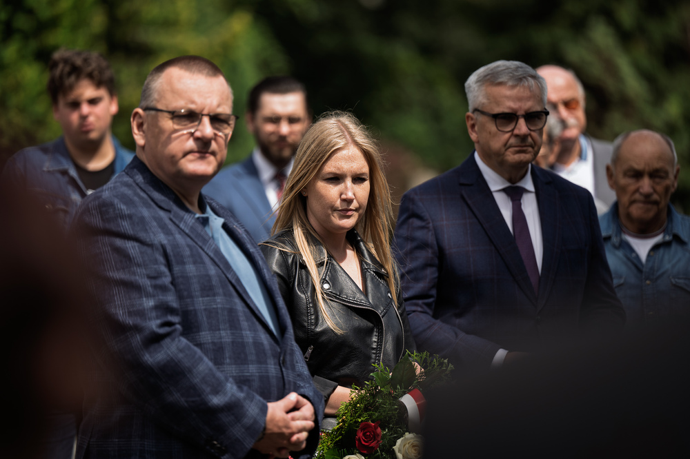 Obchody 82. rocznicy ukraińskiego ludobójstwa na Wołyniu – Katowice, 11 lipca 2025. Fot.: IPN Krzysztof Łojko