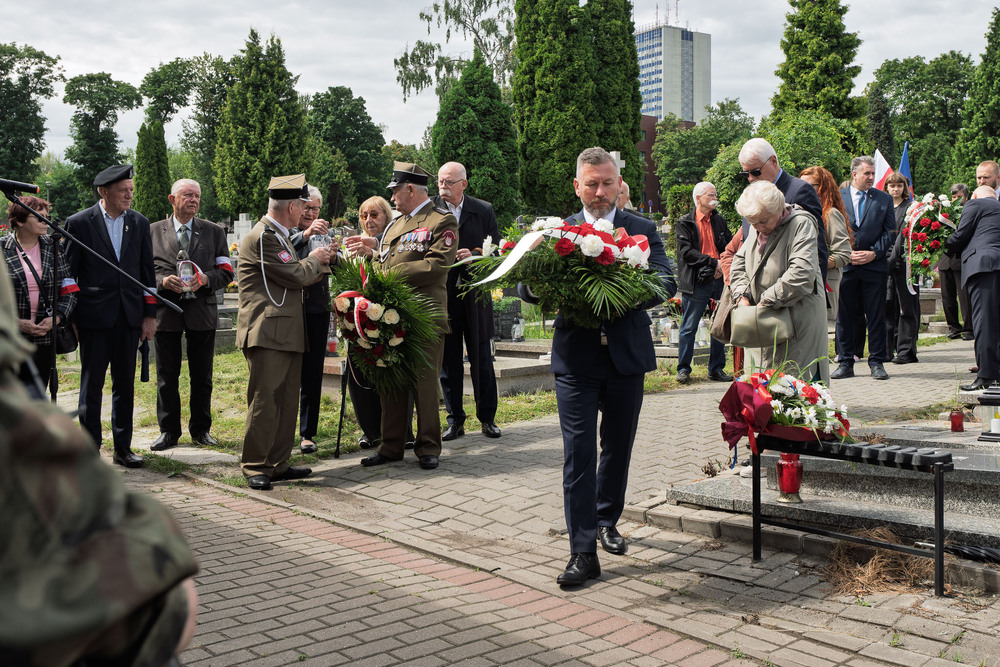 Obchody 82. rocznicy ukraińskiego ludobójstwa na Wołyniu – Katowice, 11 lipca 2025. Fot.: IPN Krzysztof Łojko