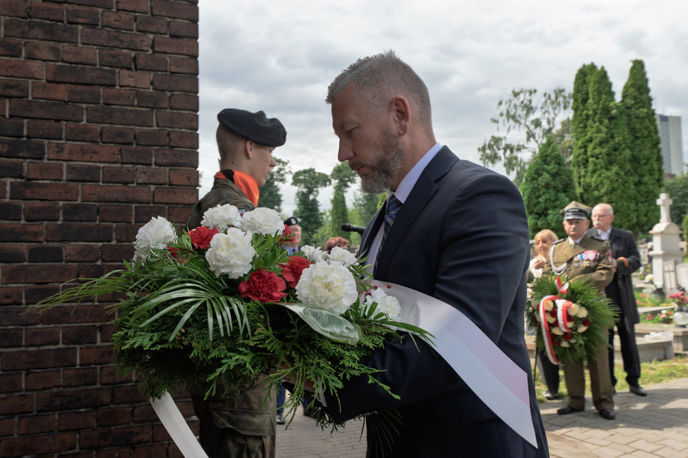 Obchody 82. rocznicy ukraińskiego ludobójstwa na Wołyniu – Katowice, 11 lipca 2025. Fot.: IPN Krzysztof Łojko