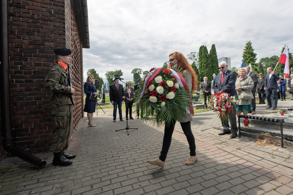 Obchody 82. rocznicy ukraińskiego ludobójstwa na Wołyniu – Katowice, 11 lipca 2025. Fot.: IPN Krzysztof Łojko