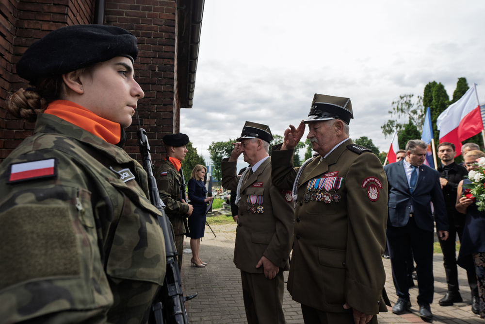 Obchody 82. rocznicy ukraińskiego ludobójstwa na Wołyniu – Katowice, 11 lipca 2025. Fot.: IPN Krzysztof Łojko