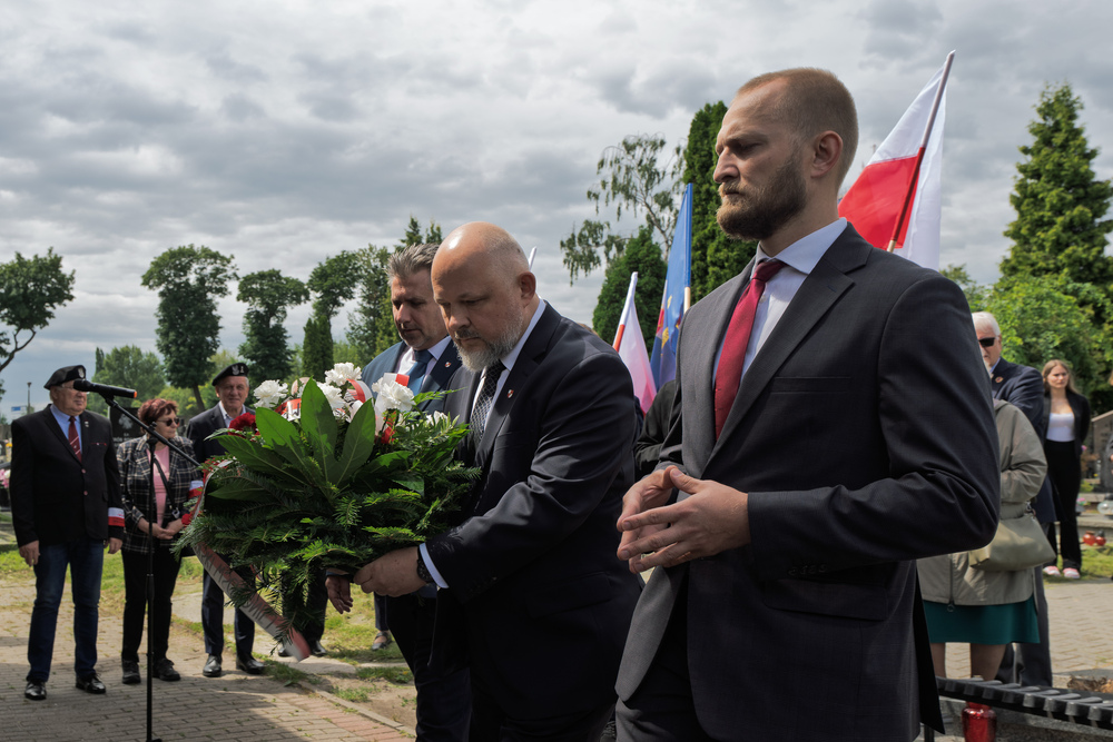 Obchody 82. rocznicy ukraińskiego ludobójstwa na Wołyniu – Katowice, 11 lipca 2025. Fot.: IPN Krzysztof Łojko