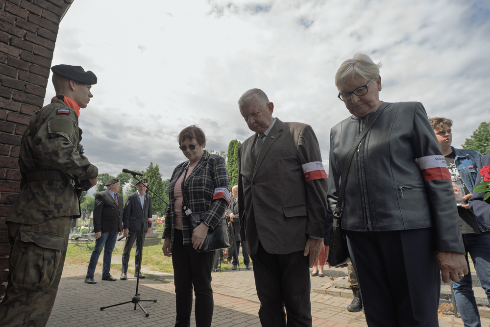 Obchody 82. rocznicy ukraińskiego ludobójstwa na Wołyniu – Katowice, 11 lipca 2025. Fot.: IPN Krzysztof Łojko