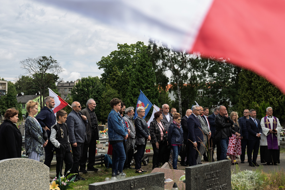 Obchody 82. rocznicy ukraińskiego ludobójstwa na Wołyniu – Katowice, 11 lipca 2025. Fot.: IPN Krzysztof Łojko