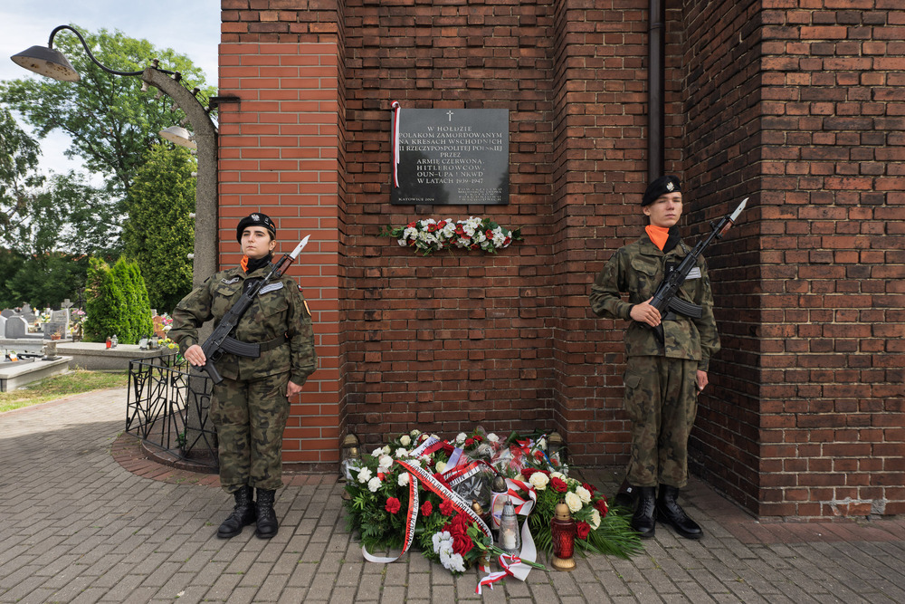 Obchody 82. rocznicy ukraińskiego ludobójstwa na Wołyniu – Katowice, 11 lipca 2025. Fot.: IPN Krzysztof Łojko