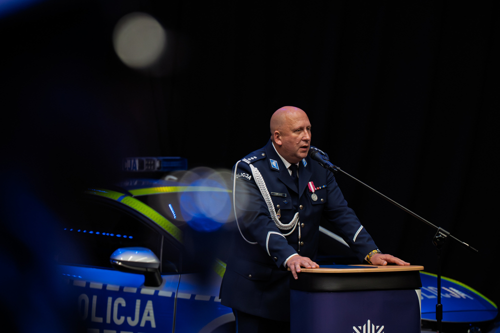 Dyrektor Oddziału IPN w Katowicach odznaczony Medalem 100-lecia Śląskiej Policji. Fot.: IPN Krzysztof Łojko