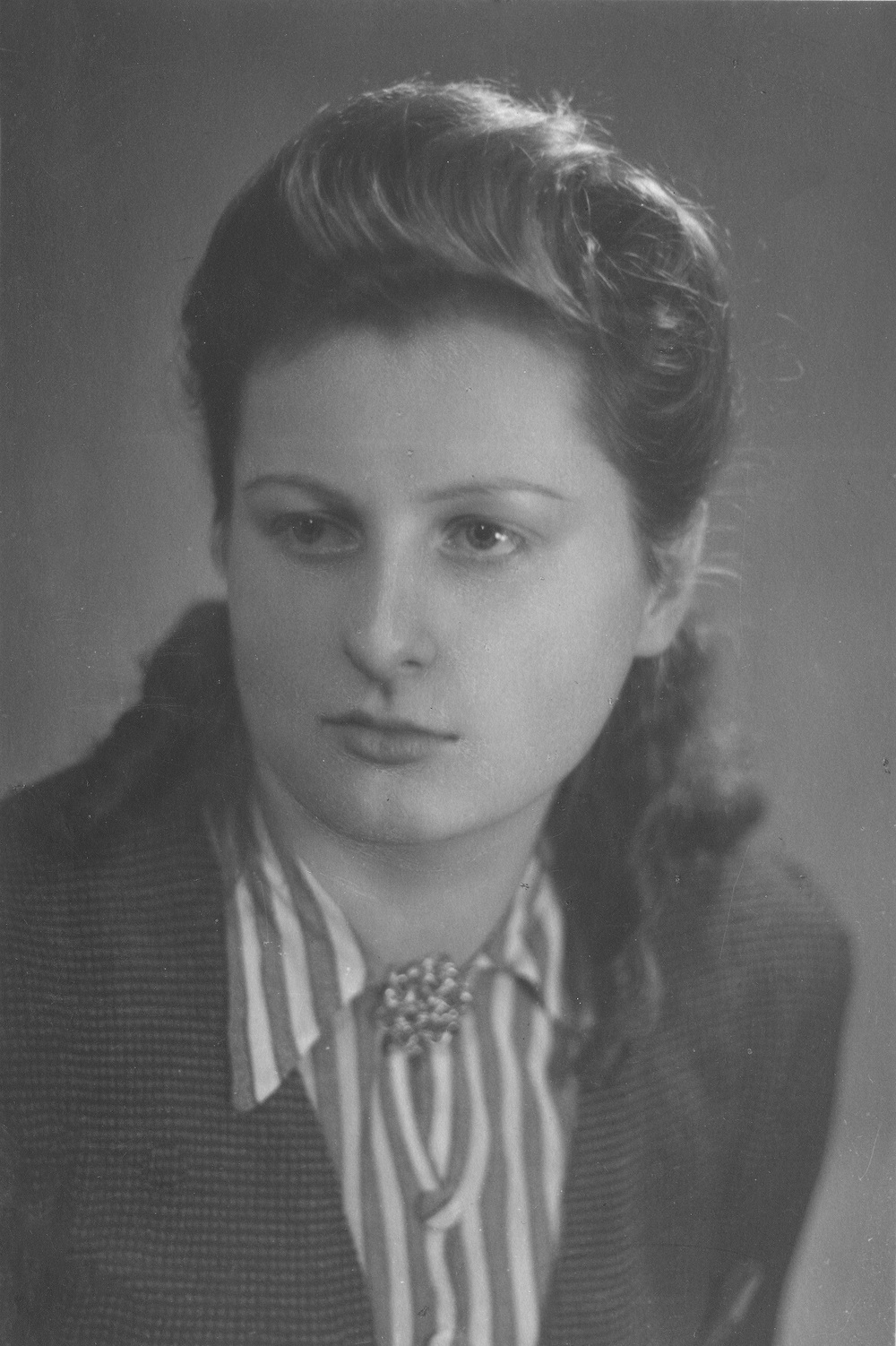 Alicja Tyczkowska (styczeń 1942 r.), zdjęcie  z archiwum rodzinnego Hanny Tyczkowskiej