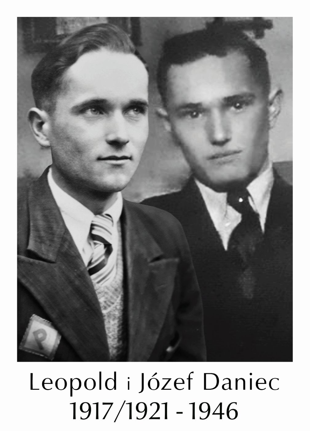 Leopold Daniec ps. „Leszek” i Józef Daniec ps. „Jastrząb”