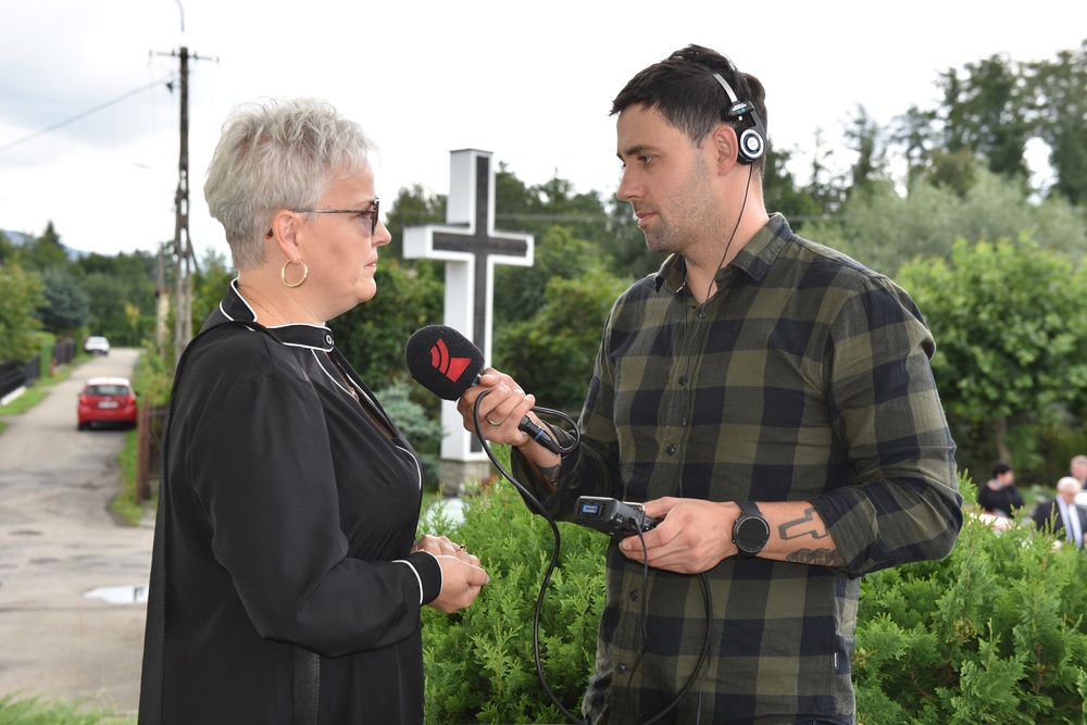 Uroczystości pogrzebowe Żołnierzy Niezłomnych w Górkach Wielkich. Fot. Monika Kobylańska/IPN
