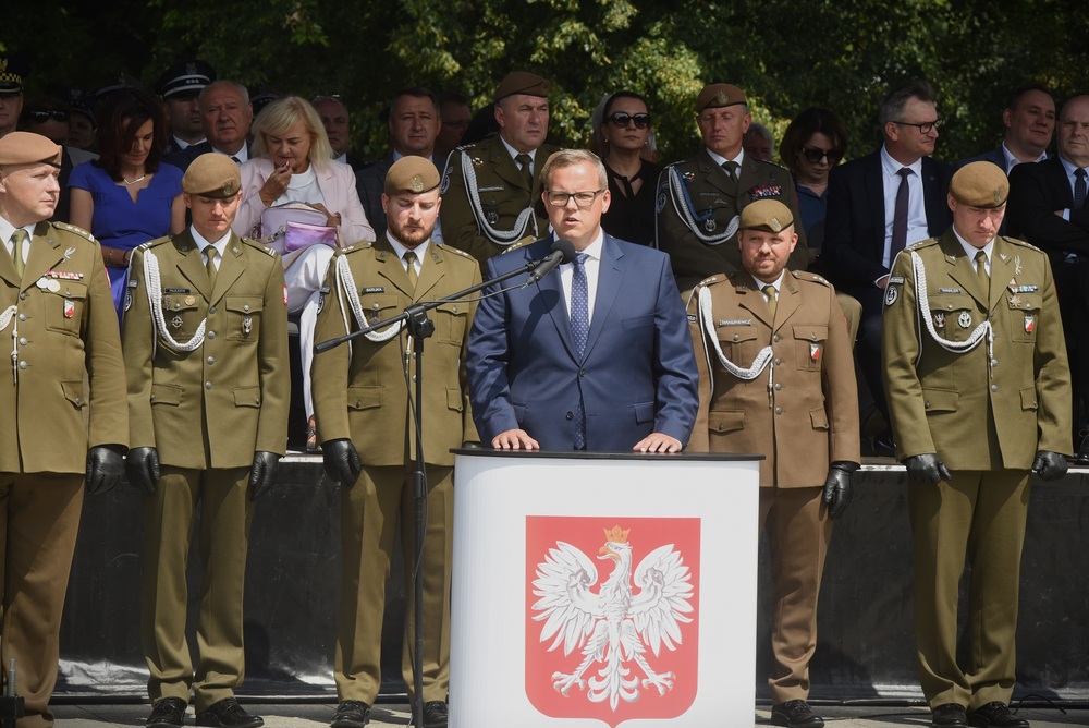 Wojewódzkie obchody Święta Wojska Polskiego. Fot. Krzysztof Liszka/IPN
