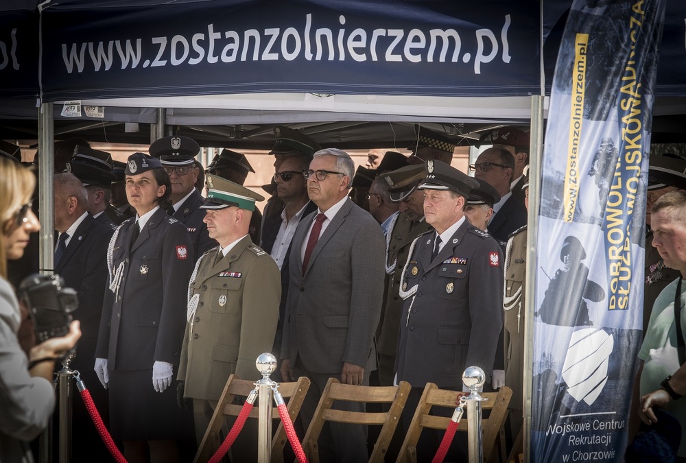 Święto Wojska Polskiego w Rudzie Śląskiej. Fot. Krzysztof Liszka/IPN