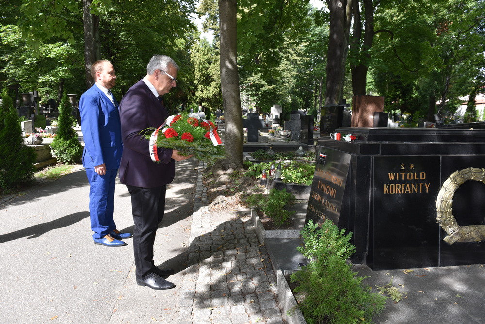 86. rocznica śmierci Wojciecha Korfantego w Katowicach. Fot. Monika Kobylańska/IPN