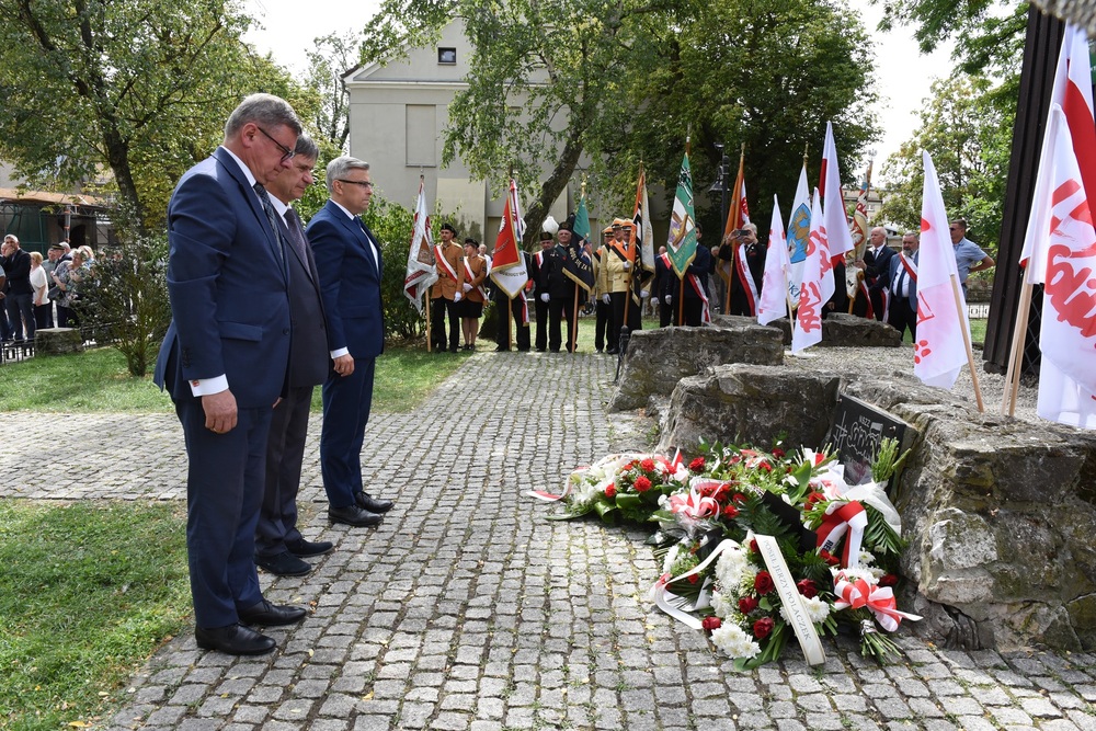 45. rocznica pierwszego strajku na Górnym Śląsku w tarnogórskim „Fazosie“. Fot. Monika Kobylańska/IPN