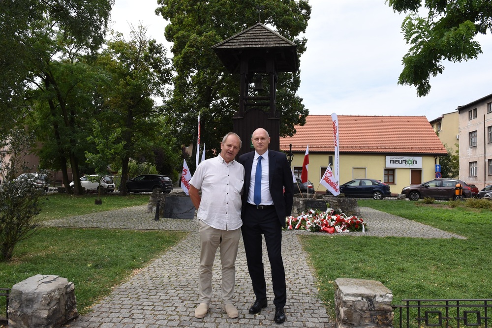 45. rocznica pierwszego strajku na Górnym Śląsku w tarnogórskim „Fazosie“. Fot. Monika Kobylańska/IPN