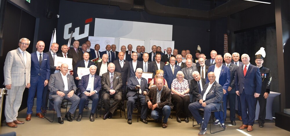 Ceremonia wręczenia medali z okazji 45. rocznicy strajków „Solidarności”