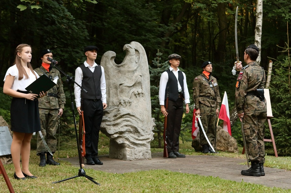 W Radzionkowie uczczono 105. rocznicę wybuchu II powstania śląskiego. Fot. Przemysław Kaluski