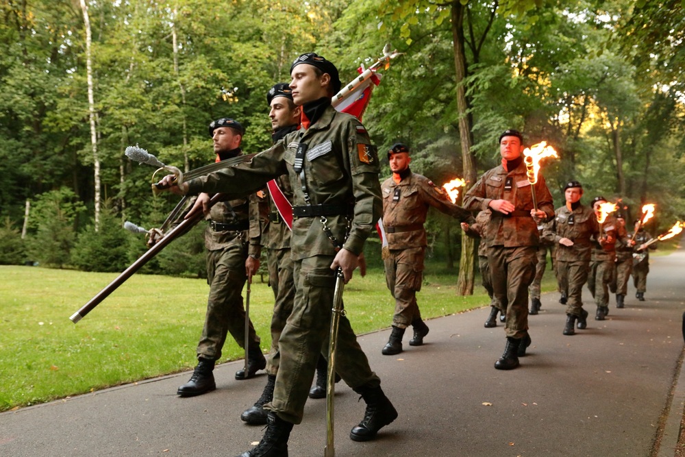W Radzionkowie uczczono 105. rocznicę wybuchu II powstania śląskiego. Fot. Przemysław Kaluski