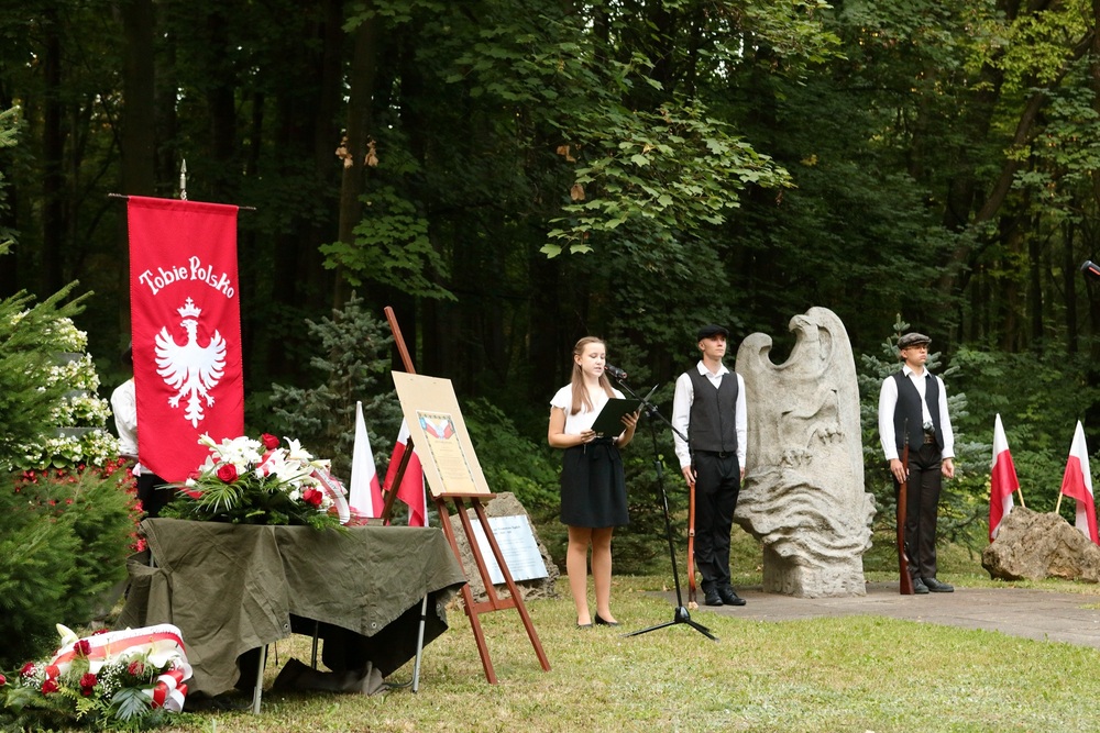 W Radzionkowie uczczono 105. rocznicę wybuchu II powstania śląskiego. Fot. Przemysław Kaluski