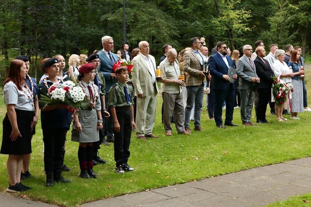 W Radzionkowie uczczono 105. rocznicę wybuchu II powstania śląskiego. Fot. Przemysław Kaluski