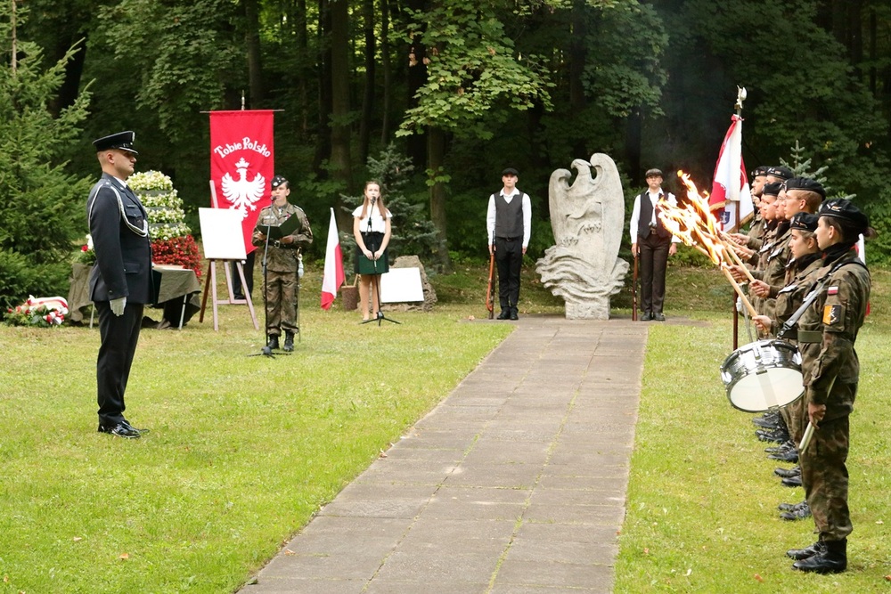 W Radzionkowie uczczono 105. rocznicę wybuchu II powstania śląskiego. Fot. Przemysław Kaluski