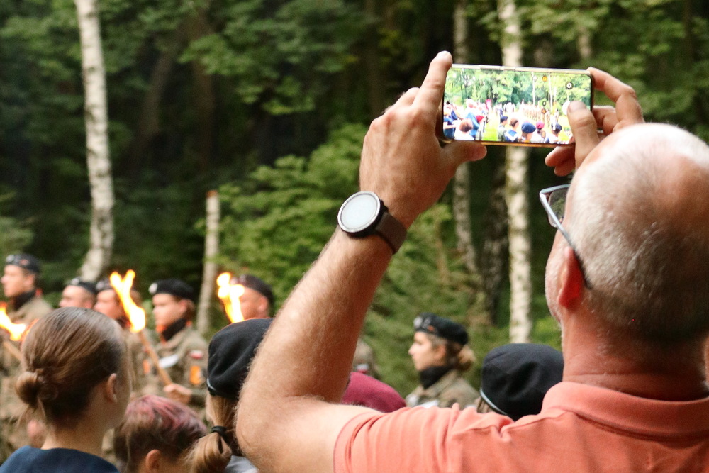 W Radzionkowie uczczono 105. rocznicę wybuchu II powstania śląskiego. Fot. Przemysław Kaluski