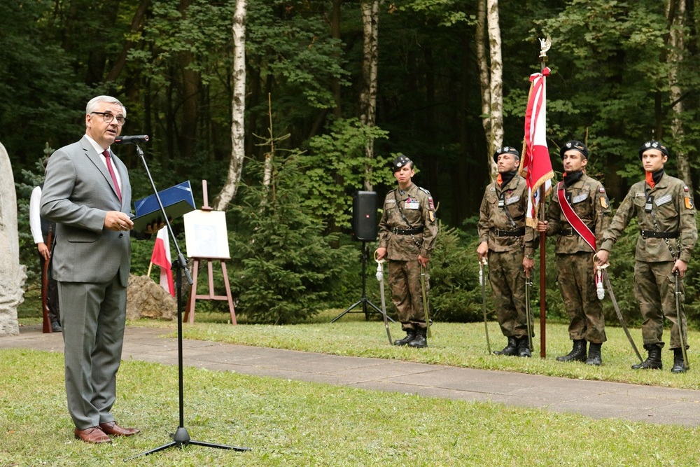 W Radzionkowie uczczono 105. rocznicę wybuchu II powstania śląskiego. Fot. Przemysław Kaluski