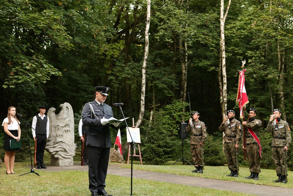 W Radzionkowie uczczono 105. rocznicę wybuchu II powstania śląskiego. Fot. Przemysław Kaluski