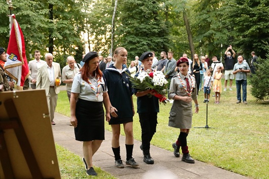 W Radzionkowie uczczono 105. rocznicę wybuchu II powstania śląskiego. Fot. Przemysław Kaluski