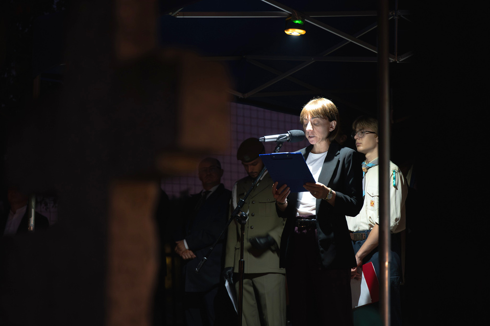 W 86. rocznicę wybuchu II wojny światowej Instytut Pamięci Narodowej uczcił żołnierzy z Westerplatte. Fot.: IPN Krzysztof Łojko