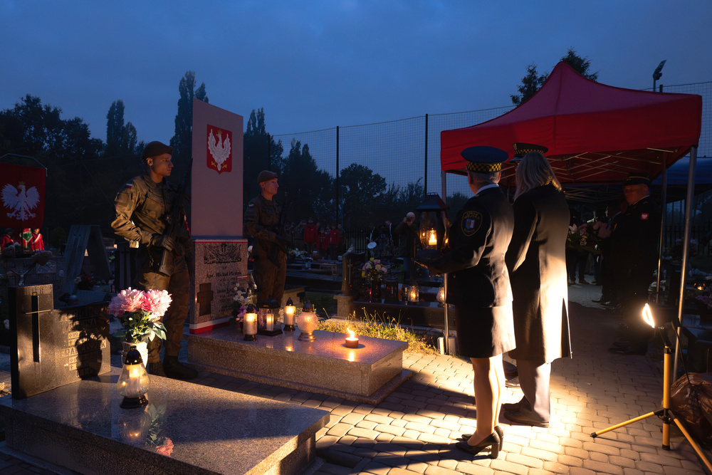 W 86. rocznicę wybuchu II wojny światowej Instytut Pamięci Narodowej uczcił żołnierzy z Westerplatte. Fot.: IPN Krzysztof Łojko