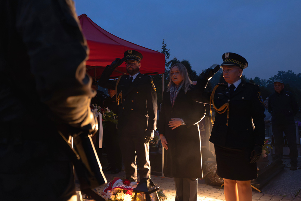 W 86. rocznicę wybuchu II wojny światowej Instytut Pamięci Narodowej uczcił żołnierzy z Westerplatte. Fot.: IPN Krzysztof Łojko