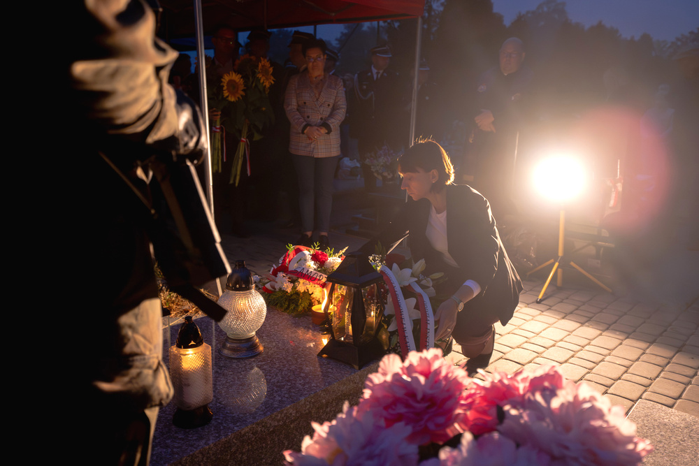 W 86. rocznicę wybuchu II wojny światowej Instytut Pamięci Narodowej uczcił żołnierzy z Westerplatte. Fot.: IPN Krzysztof Łojko
