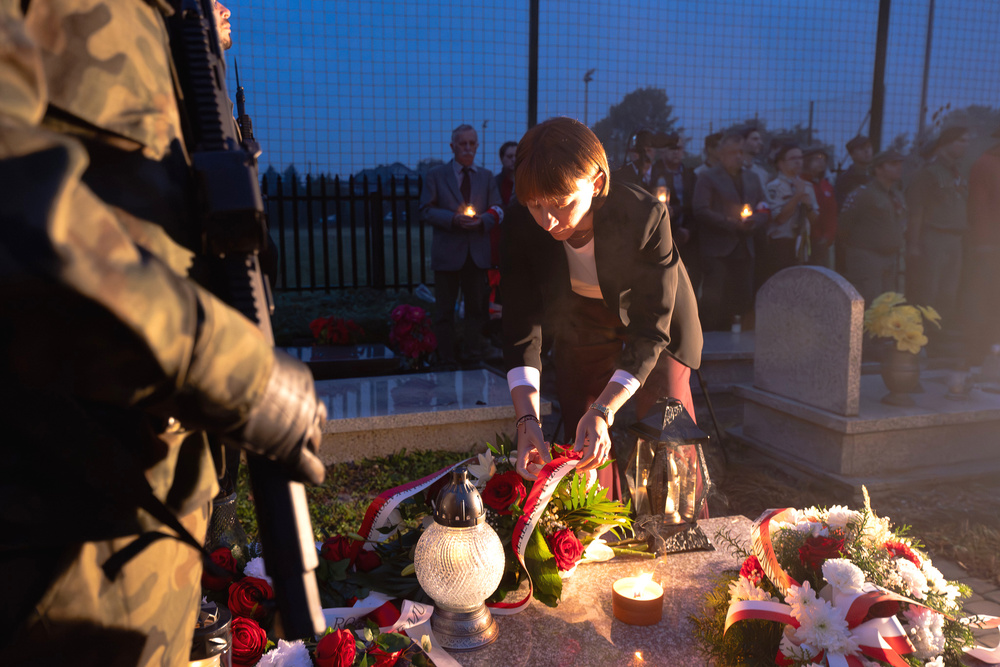 W 86. rocznicę wybuchu II wojny światowej Instytut Pamięci Narodowej uczcił żołnierzy z Westerplatte. Fot.: IPN Krzysztof Łojko