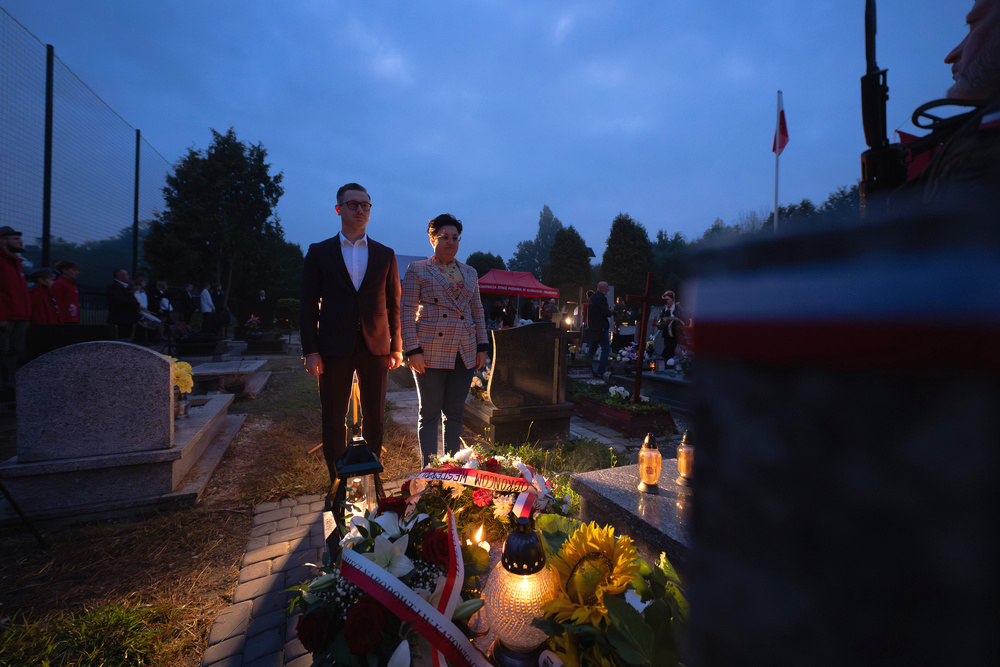 W 86. rocznicę wybuchu II wojny światowej Instytut Pamięci Narodowej uczcił żołnierzy z Westerplatte. Fot.: IPN Krzysztof Łojko