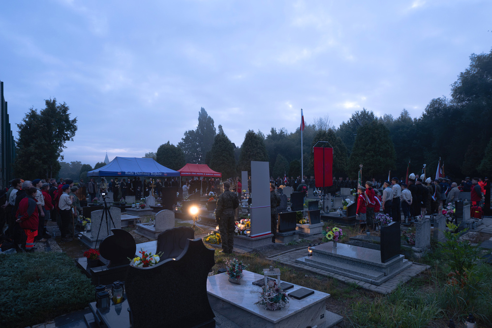 W 86. rocznicę wybuchu II wojny światowej Instytut Pamięci Narodowej uczcił żołnierzy z Westerplatte. Fot.: IPN Krzysztof Łojko