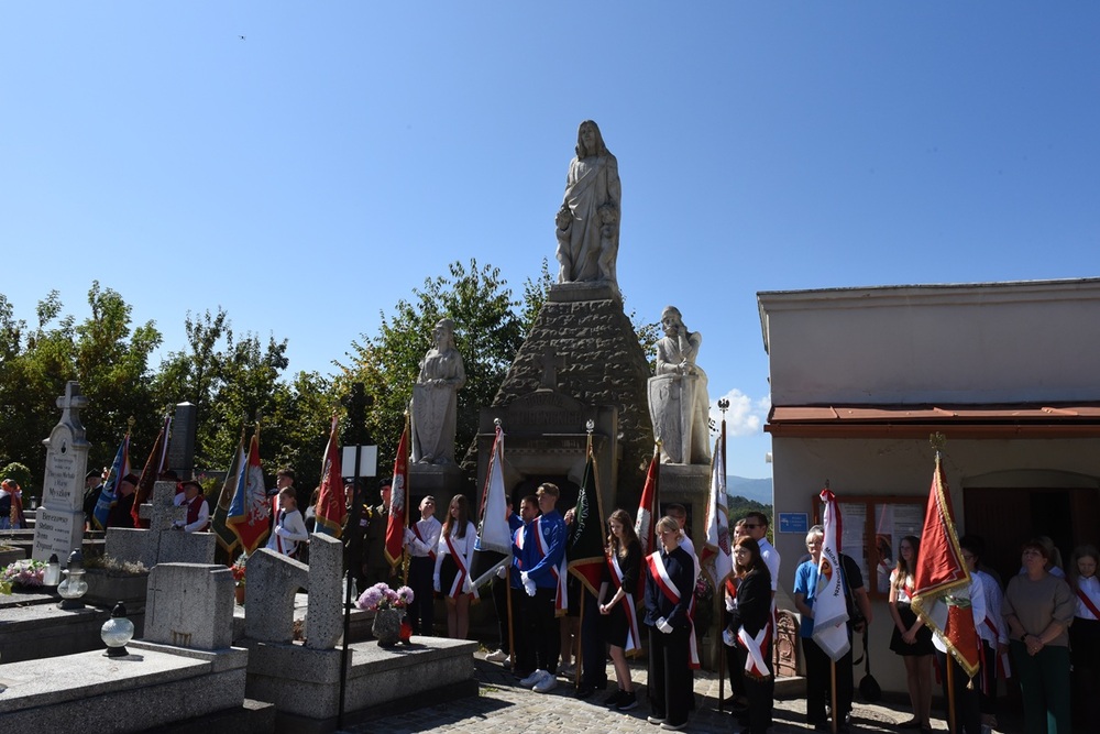 Upamiętniono mieszkańców Żywca zasłużonych w w walce o niepodległość Polski. Fot. Monika Kobylańska/IPN