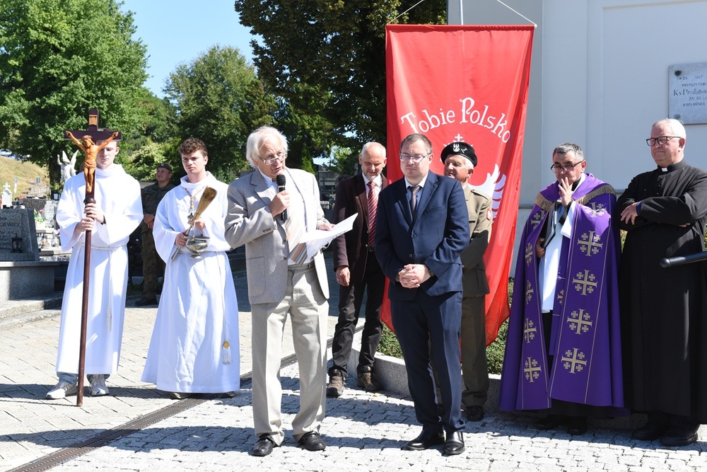 Upamiętniono mieszkańców Żywca zasłużonych w w walce o niepodległość Polski. Fot. Monika Kobylańska/IPN