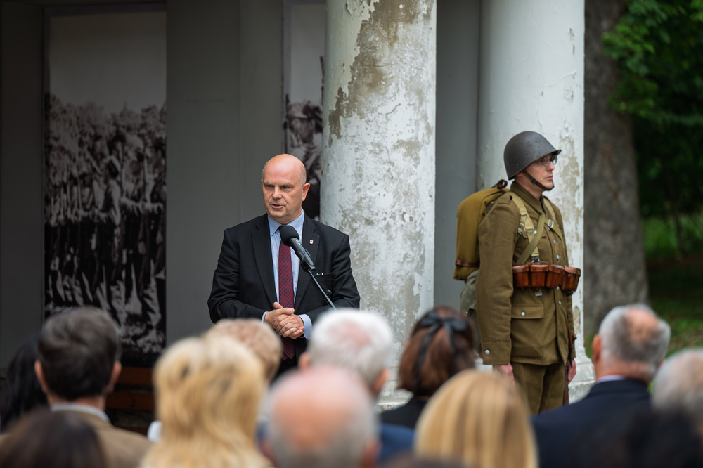 Obchody V Święta Pułkowego 7 Pułku Artylerii Lekkiej i IV Zjazd Rodzin Żołnierzy 7 Dywizji Piechoty. Fot. IPN Krzysztof Łojko