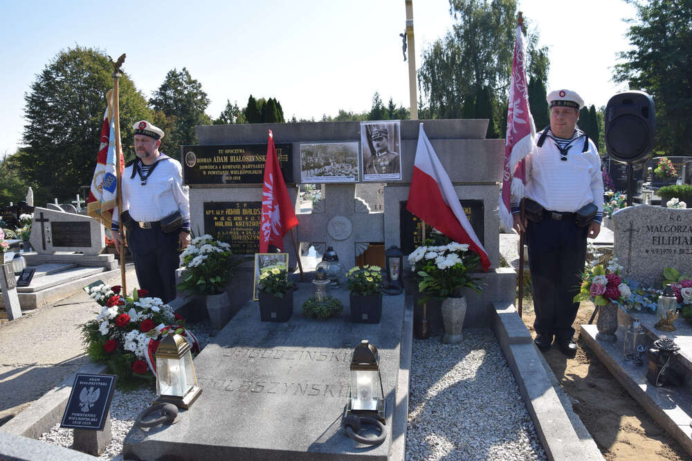 Upamiętniono powstańca śląskiego kpt. Adama Białoszyńskiego w ramach akcji „Wszyscy jesteśmy ze Śląska!”. Fot.: IPN Dominik Grabis