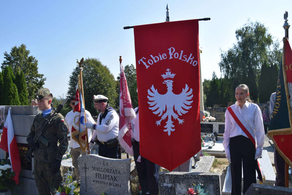 Upamiętniono powstańca śląskiego kpt. Adama Białoszyńskiego w ramach akcji „Wszyscy jesteśmy ze Śląska!”. Fot.: IPN Dominik Grabis