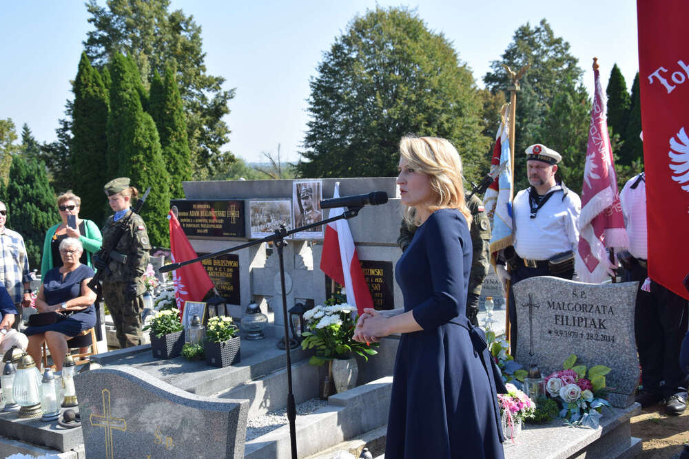 Upamiętniono powstańca śląskiego kpt. Adama Białoszyńskiego w ramach akcji „Wszyscy jesteśmy ze Śląska!”. Fot.: IPN Dominik Grabis
