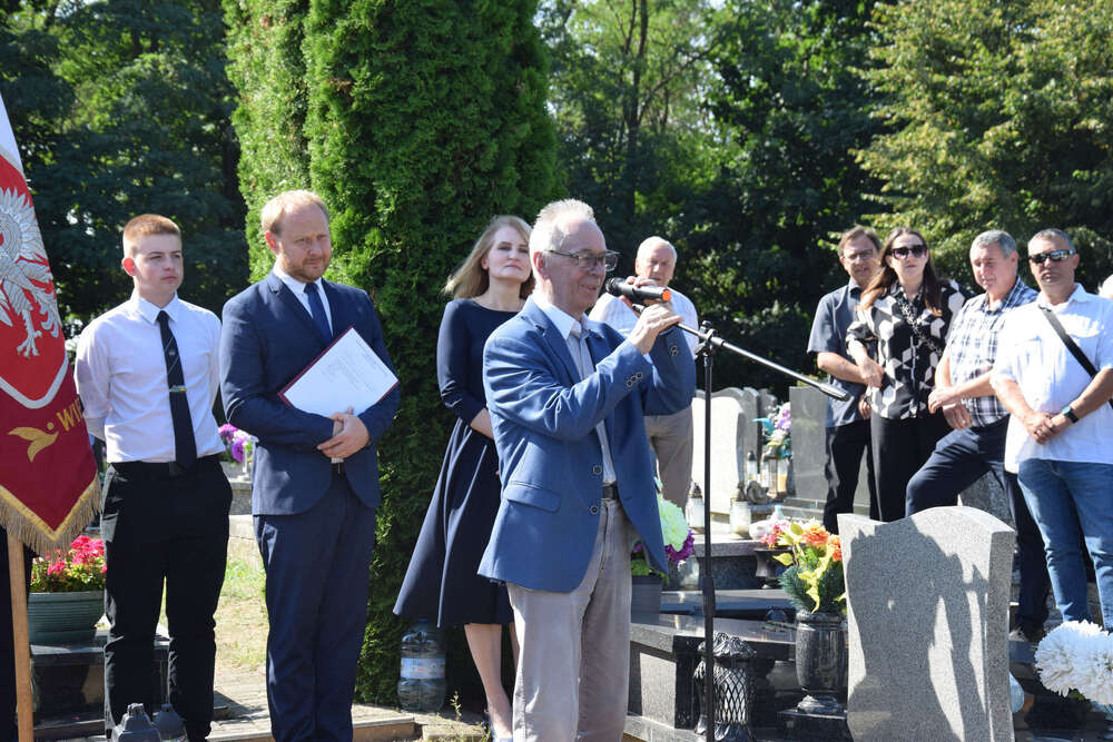 Upamiętniono powstańca śląskiego kpt. Adama Białoszyńskiego w ramach akcji „Wszyscy jesteśmy ze Śląska!”. Fot.: IPN Dominik Grabis