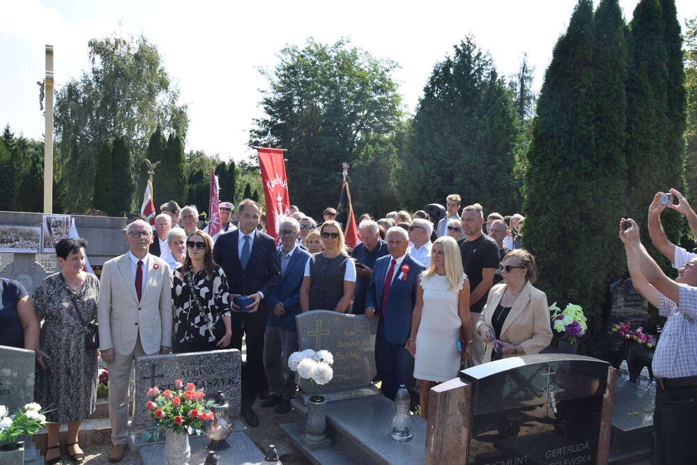Upamiętniono powstańca śląskiego kpt. Adama Białoszyńskiego w ramach akcji „Wszyscy jesteśmy ze Śląska!”. Fot.: IPN Dominik Grabis