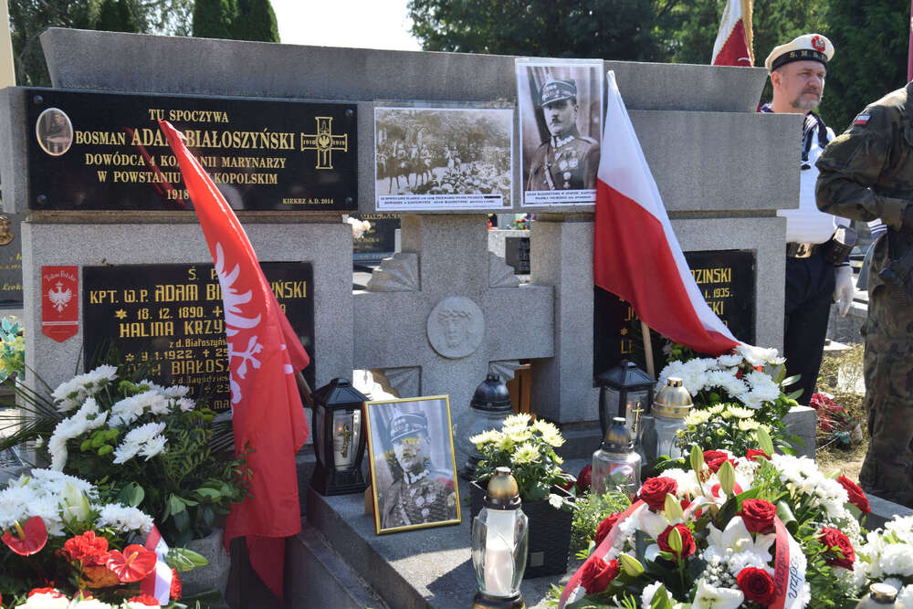 Upamiętniono powstańca śląskiego kpt. Adama Białoszyńskiego w ramach akcji „Wszyscy jesteśmy ze Śląska!”. Fot.: IPN Dominik Grabis
