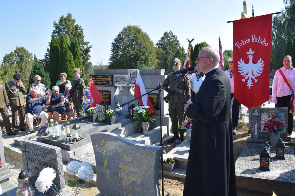 Upamiętniono powstańca śląskiego kpt. Adama Białoszyńskiego w ramach akcji „Wszyscy jesteśmy ze Śląska!”. Fot.: IPN Dominik Grabis