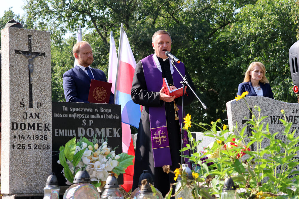 Upamiętniliśmy powstańca śląskiego dr. Michała Grobelskiego w ramach akcji „Wszyscy jesteśmy ze Śląska!”. Fot.: IPN Dariusz Ganczar